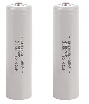 2 x BATERIA AKUMULATOR 18650 Li-Ion 3450mAh 3.6V ZESTAW 2 SZTUKI LITOWA