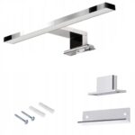 KINKIET ŁAZIENKOWY LED 5W LAMPA NAD LUSTRO/SZAFKĘ 3W1 CHROM 30cm