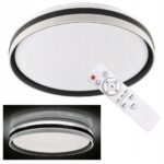 PLAFON LAMPA ŁAZIENKOWA SUFITOWA EFEKTY DEKORACYJNE 72W LED PILOT CCT IP44