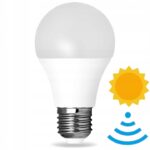 ŻARÓWKA LED A60 E27 9W 3000K CZUJNIK MIKROFALOWY RUCHU ZMIERZCHU