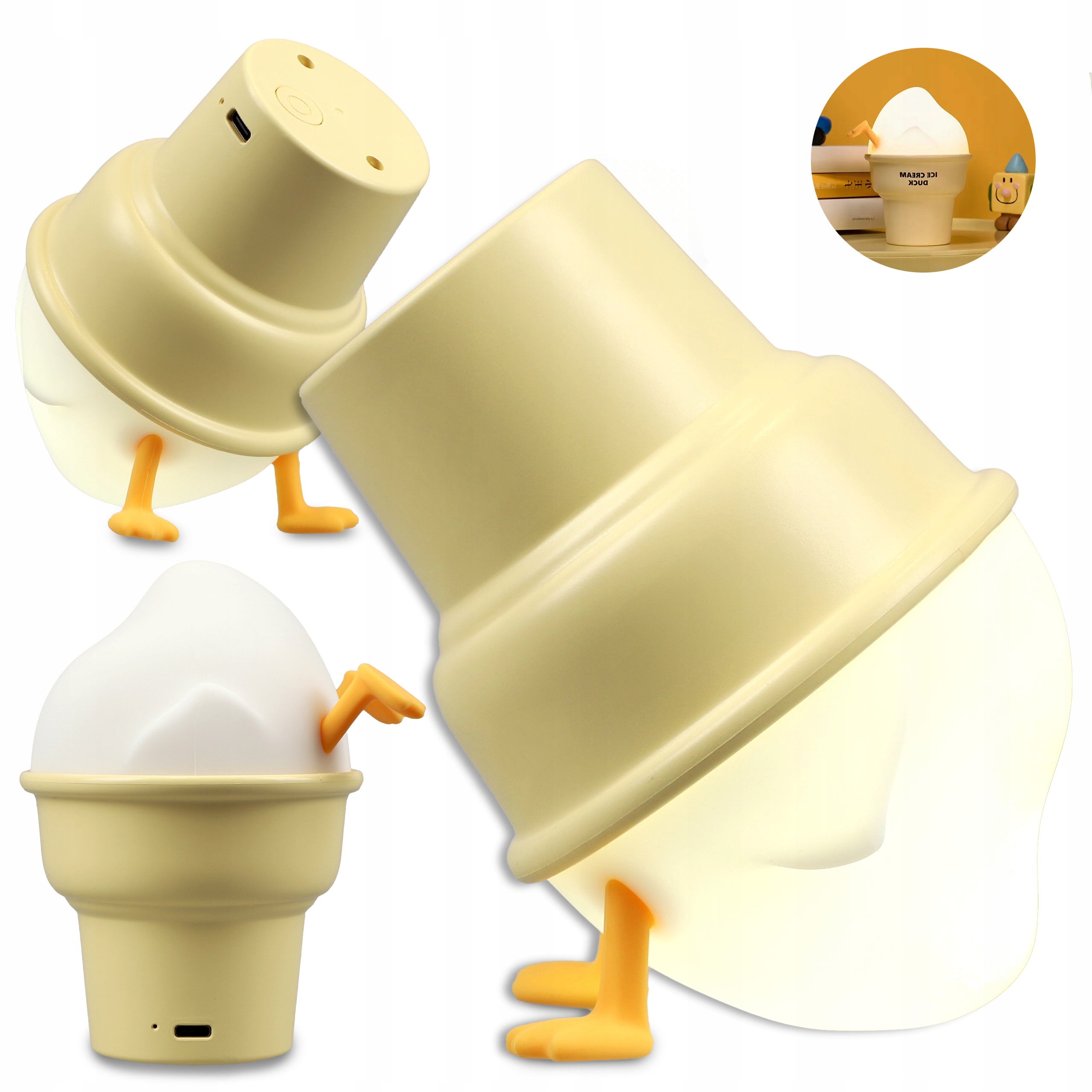 LAMPKA NOCNA LED BIURKOWA STOŁOWA DLA DZIECI 1W