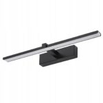 KINKIET ŁAZIENKOWY LAMPA LED 8W NAD LUSTRO OBRAZ CZARNY METAL IP44