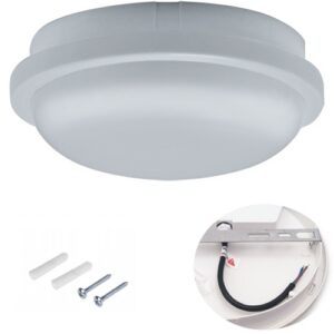 PLAFON DO ŁAZIENKI LAMPA ZEWNĘTRZNA LED 18W IP54 BARWA NEUTRALNA Plafony PLAFON DO ŁAZIENKI LAMPA ZEWNĘTRZNA LED 18W IP54 BARWA NEUTRALNA Plafony