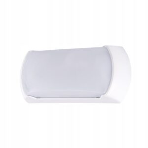 LAMPA ELEWACYJNA ZEWNETRZNA LED 12W IP65 BIAŁA KINKIET Lampy elewacyjne