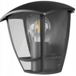 LAMPA ELEWACYJNA KINKIET ZEWNĘTRZNY LAMPA ŚCIENNA OPRAWA ALU E27