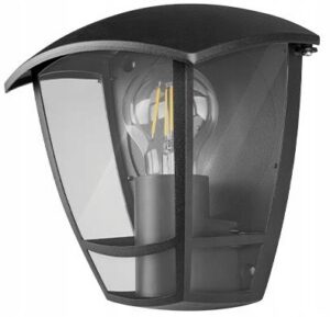 LAMPA ELEWACYJNA KINKIET ZEWNĘTRZNY LAMPA ŚCIENNA OPRAWA ALU E27 Lampy elewacyjne