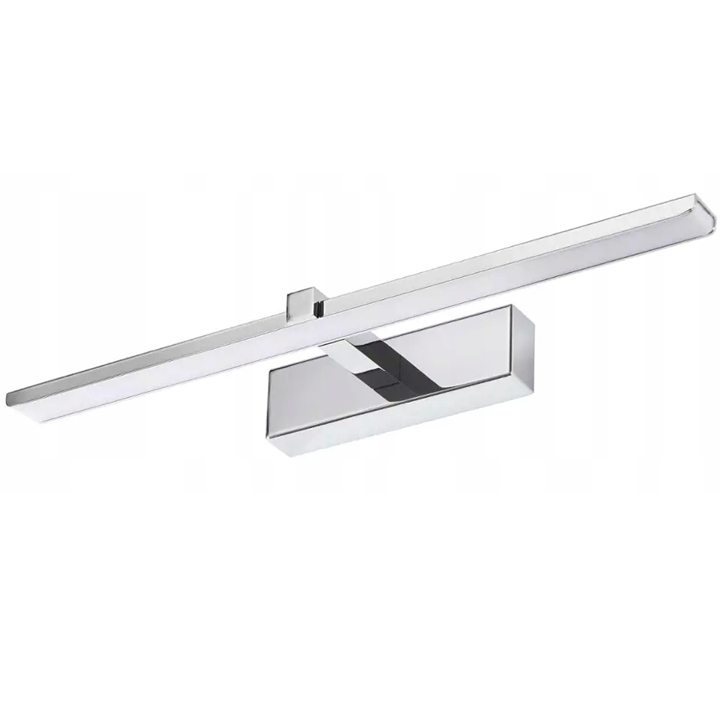 KINKIET ŁAZIENKOWY LED 8W LAMPA NAD LUSTRO 40cm CHROM METAL IP44