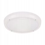 LAMPA ZEWNETRZNA LED SUFITOWA PLAFON SUFITOWY OGRODOWY IP65 BIAŁY 2x E27