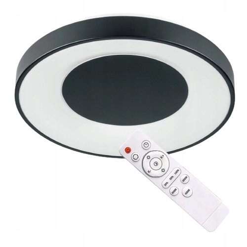 PLAFON LAMPA ŁAZIENKOWA SUFITOWA DEKORACYJNA 48W LED PILOT REGULACJA CCT