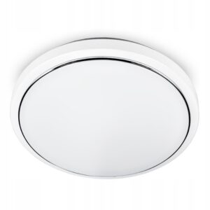 LAMPA DO ŁAZIENKI PLAFON ŁAZIENKOWY LED 24W LAMPA SUFITOWA DEKORACYJNA IP44 Plafony