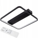 ŻYRANDOL LAMPA SUFITOWA PLAFON LED DEKORACYJNY 40W + PILOT + PAMIĘĆ BARWY