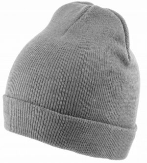 CZAPKA JESIENNO ZIMOWA SZARA UNISEKS ROZMIAR UNIWERSALNY Odzież