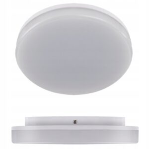 PLAFON ZEWNĘTRZNY LED 18W IP55 LAMPA DO ŁAZIENKI PLAFONIERA BARWA NEUTRALNA Plafony