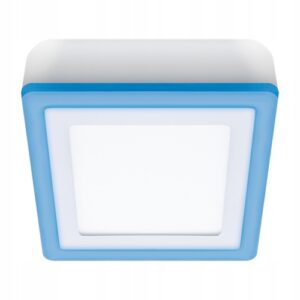 PANEL PLAFON LED NATYNKOWY 12W+4W BIAŁY+NIEBIESKI Plafony