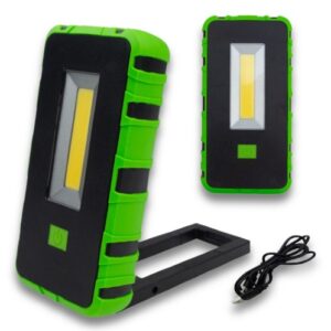 LAMPA LED WARSZTATOWA ROBOCZA LATARKA WIELOFUNKCYJNA 8W AKUMULATOROWA COB