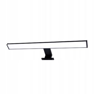 KINKIET ŁAZIENKOWY CZARNY 3w1 LED 12W 60CM IP44 NA LUSTRO SZAFKĘ LUB ŚCIANĘ Kinkiety