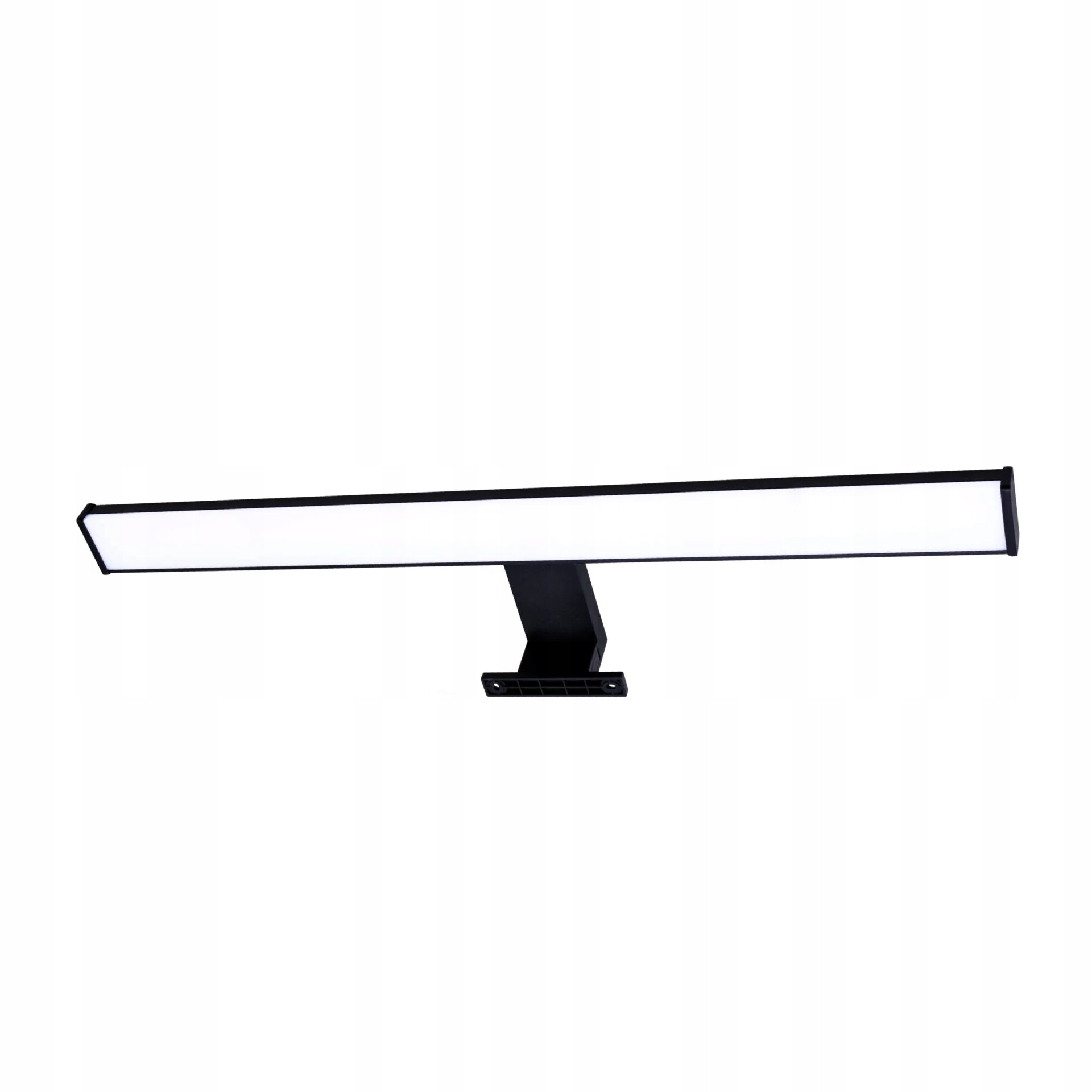 KINKIET ŁAZIENKOWY CZARNY 3w1 LED 12W 60CM IP44 NA LUSTRO SZAFKĘ LUB ŚCIANĘ