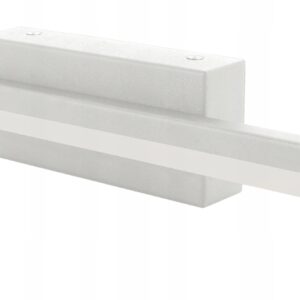 KINKIET ŁAZIENKOWY 9W LED LAMPA NAD LUSTRO SZAFKE OBRAZ BIAŁY METALOWY IP44