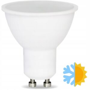 ŻARÓWKA LED GU10 5W BARWA BIAŁA NEUTRALNA 4000K Żarówki