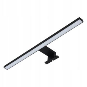 KINKIET ŁAZIENKOWY CZARNY 9W LED NAD LUSTRO/SZAFKĘ 2W1 Kinkiety