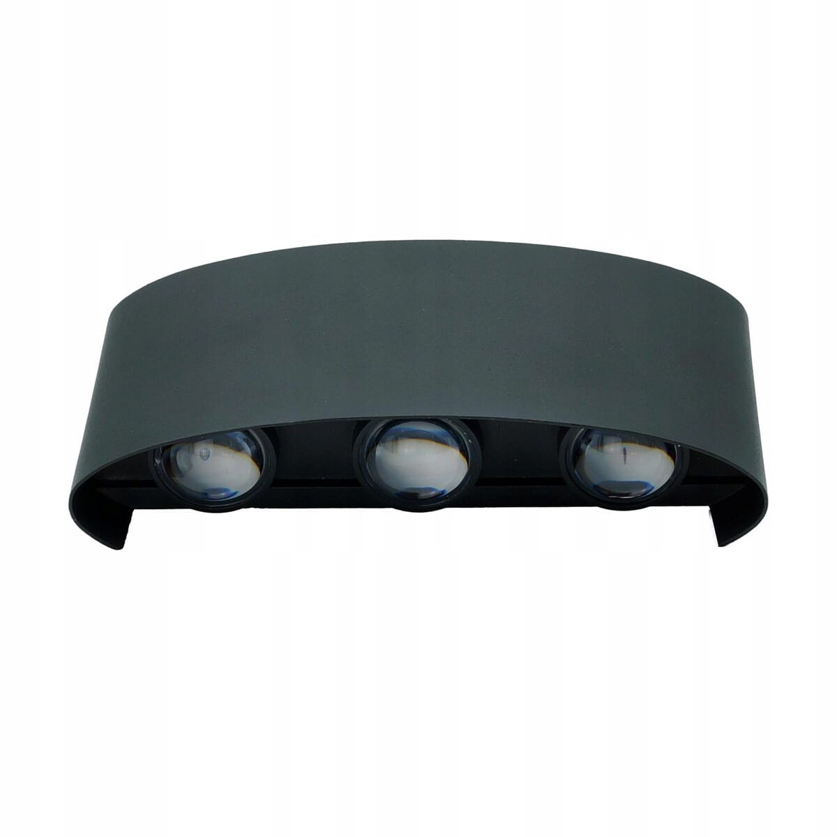 Kinkiet elewacyjny zewnetrzny lampa czarna góra dół 6w IP54 2 Kinkiet elewacyjny zewnetrzny lampa czarna góra dół 6w IP54 - obrazek 2