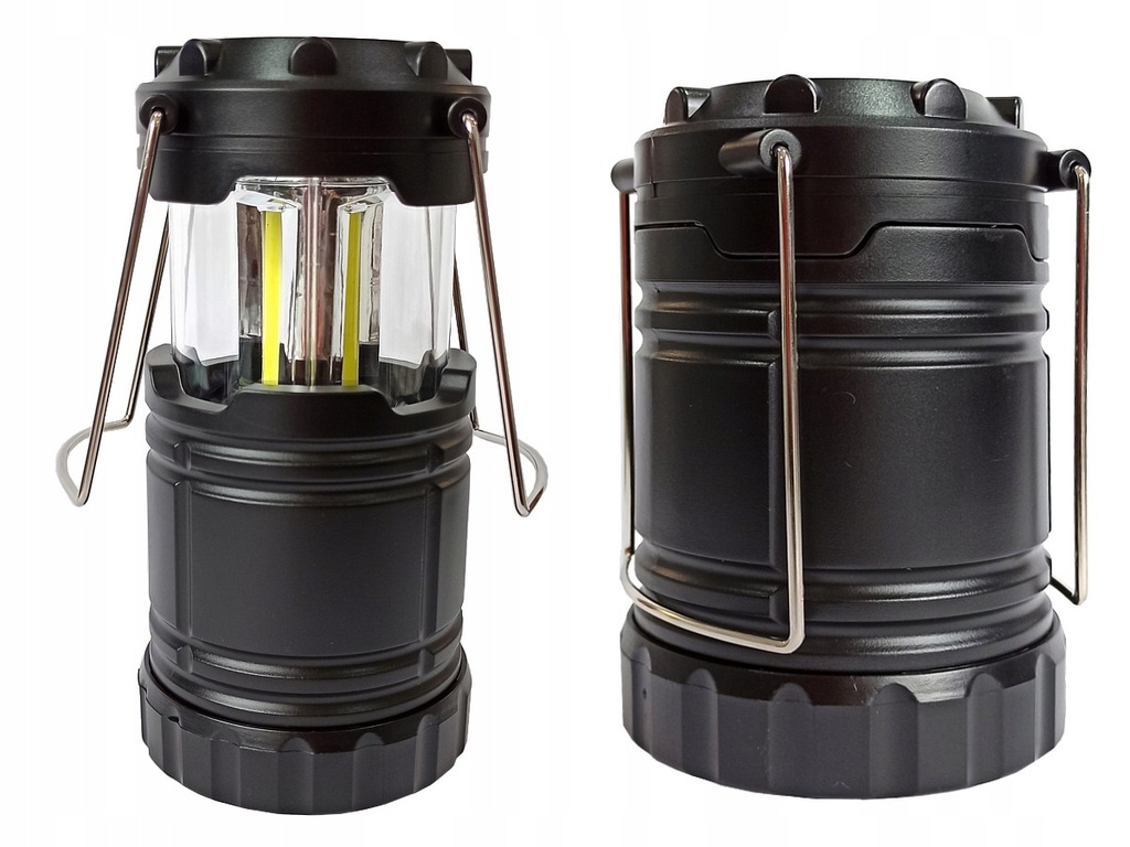 LATARKA LAMPKA CAMPINGOWA LED SURVIVAL POD NAMIOT DO GARAŻU PIWNICY 3W COB
