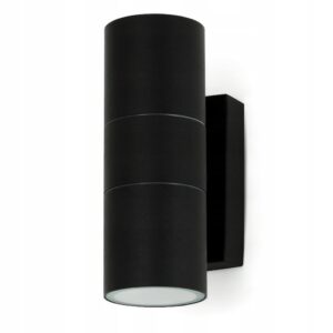 KINKIET OGRODOWY ELEWACYJNY ŚCIENNY ZEWNETRZNY LAMPA 2xGU10 Kinkiety