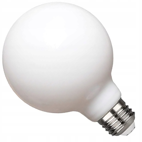 DUŻA ŻARÓWKA MLECZNA OZDOBNA LED EDISON 8W E27 G80 RETRO
