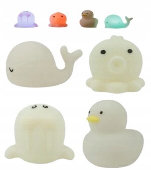 LAMPKA NOCNA NA BATERIE DO POKOJU DO ŁAZIENKI ZABAWKI DO KĄPIELI RGB LED Lampy dekoracyjne