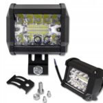 LAMPA ROBOCZA LED BAR 60W OFF-ROAD HALOGEN REFLEKTOR SZPERACZ 12V 24V ALU