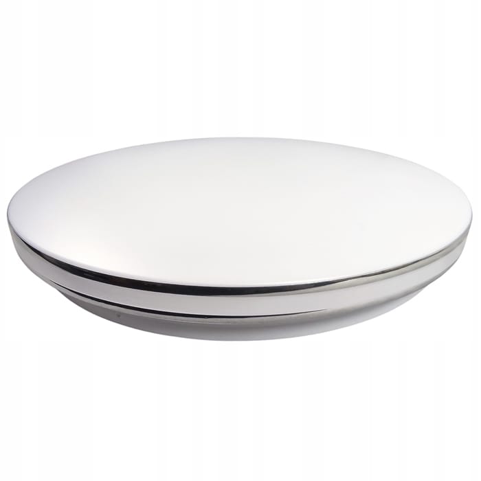 Lampa do łazienki plafon łazienkowy LED 24w IP44 dekoracyjny 2 paski chrom 3 Lampa do łazienki plafon łazienkowy LED 24w IP44 dekoracyjny 2 paski chrom - obrazek 3