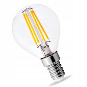 ŻARÓWKA G45 FILAMENT LED EDISON 4W E14 G45 RETRO BARWA NEUTRALNA Żarówki ŻARÓWKA G45 FILAMENT LED EDISON 4W E14 G45 RETRO BARWA NEUTRALNA Żarówki