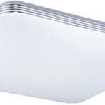 LAMPA DO ŁAZIENKI LED 28W PLAFON ŁAZIENKOWY DEKORACYJNE PASY CHROM IP44