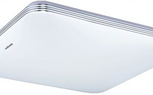 LAMPA DO ŁAZIENKI LED 28W PLAFON ŁAZIENKOWY DEKORACYJNE PASY CHROM IP44