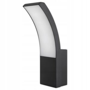 LAMPA ELEWACYJNA NA TARAS NAD GARAŻ LAMPA ZEWNĘTRZNA LED 9W IP54 Kinkiety