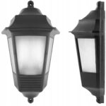 LAMPA OGRODOWA KINKIET OPRAWA ŚCIENNA LATARNIA E27
