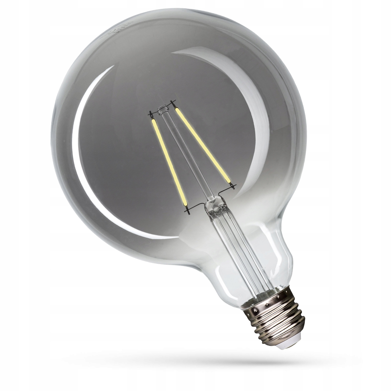 ŻARÓWKA LED DUŻA FILAMENT LED EDISON RETRO 8W E27 G125 BARWA BIAŁA CIEPŁA