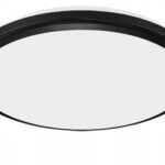 PLAFON ZEWNĘTRZNY LED 18W IP54 LAMPA 4000K BARWA NEUTRALNA CZARNA OBRĘCZ