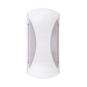 LAMPA ELEWACYJNA ZEWNĘTRZNA LED 12W IP65 BIAŁA KINKIET Lampy elewacyjne