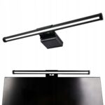 LAMPKA LED NA MONITOR DO KOMPUTERA LAPTOPA REGULOWANA KLIPS NOCNA 44 CM