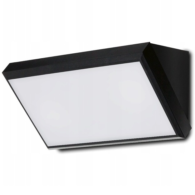 LAMPA OGRODOWA ELEWACYJNA ZEWNĘTRZNA SCIENNA 2xE27 IP65 CZARNA