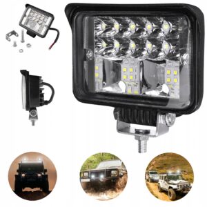 LAMPA ROBOCZA LED 54W OFF-ROAD HALOGEN REFLEKTOR SAMOCHODOWY SZPERACZ Lampy robocze
