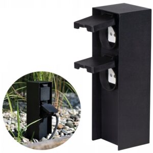 ELEKTRYCZNY SŁUPEK OGRODOWY GNIAZDO ELEWACYJNE ZASILANIE 230V HERMETYCZNE Lampy uliczne