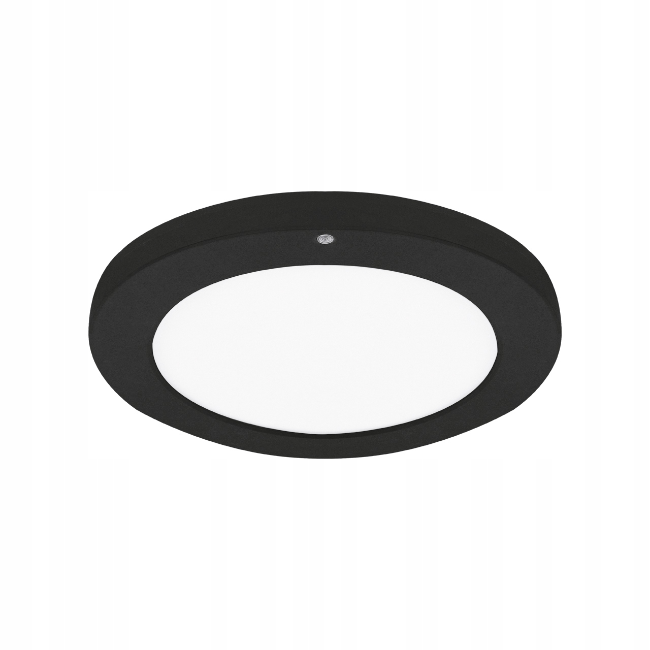 LAMPA SUFITOWA LED 12W PLAFON MONTAŻ PODTYNKOWY/NATYNKOWY CZUJNIK CCT BLACK