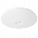 LAMPA PANEL LED PLAFON Z CZUJNIKIEM RUCHU PIR IP44 18W DO ŁAZIENKI KUCHNI