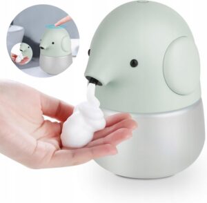 BEZDOTYKOWY DOZOWNIK DO MYDŁA DLA DZIECI DYSPENSER FUNKCJA SPIENIANIA MYDŁA Akcesoria