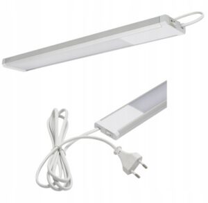 LAMPA OPRAWA LINIOWA PODSZAFKOWA LED 10W 58CM 230V LISTWA ON/OFF WŁĄCZNIK Pozostałe