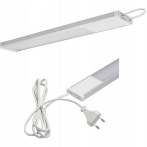 LAMPA OPRAWA LINIOWA PODSZAFKOWA LED 10W 58CM 230V LISTWA ON/OFF WŁĄCZNIK