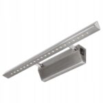 KINKIET LAMPA GALERYJKA LED 4W LUSTRO OBRAZ WŁĄCZNIK ON/OFF MAT CHROM