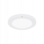 LAMPA SUFITOWA LED 12W PLAFON MONTAŻ PODTYNKOWY/NATYNKOWY CZUJNIK CCT